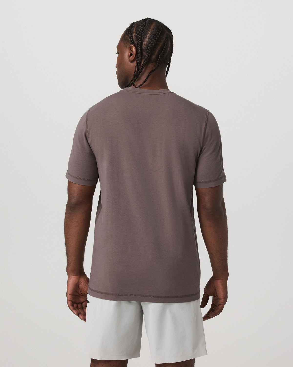 Tuvalu Tee Men's Cotton Short Sleeve T-Shirt in Timber | Vuori online - US 8755