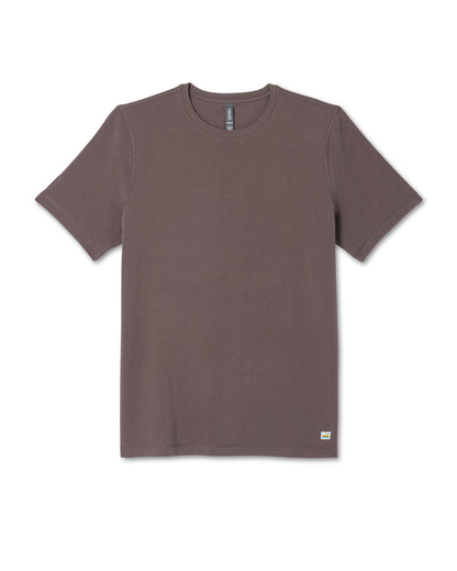 Tuvalu Tee Men's Cotton Short Sleeve T-Shirt in Timber | Vuori online - US 8755