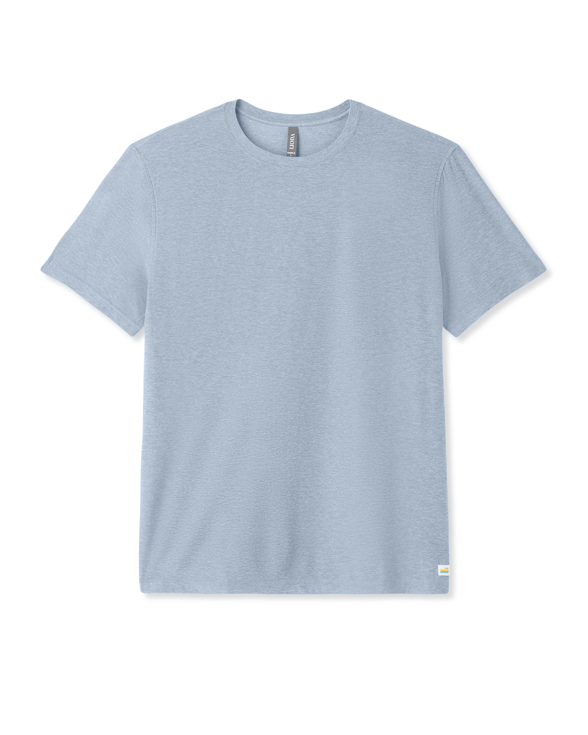 Strato Tech Tee Men's Blue Dusk Heather T-Shirt | Vuori discount - US 4025