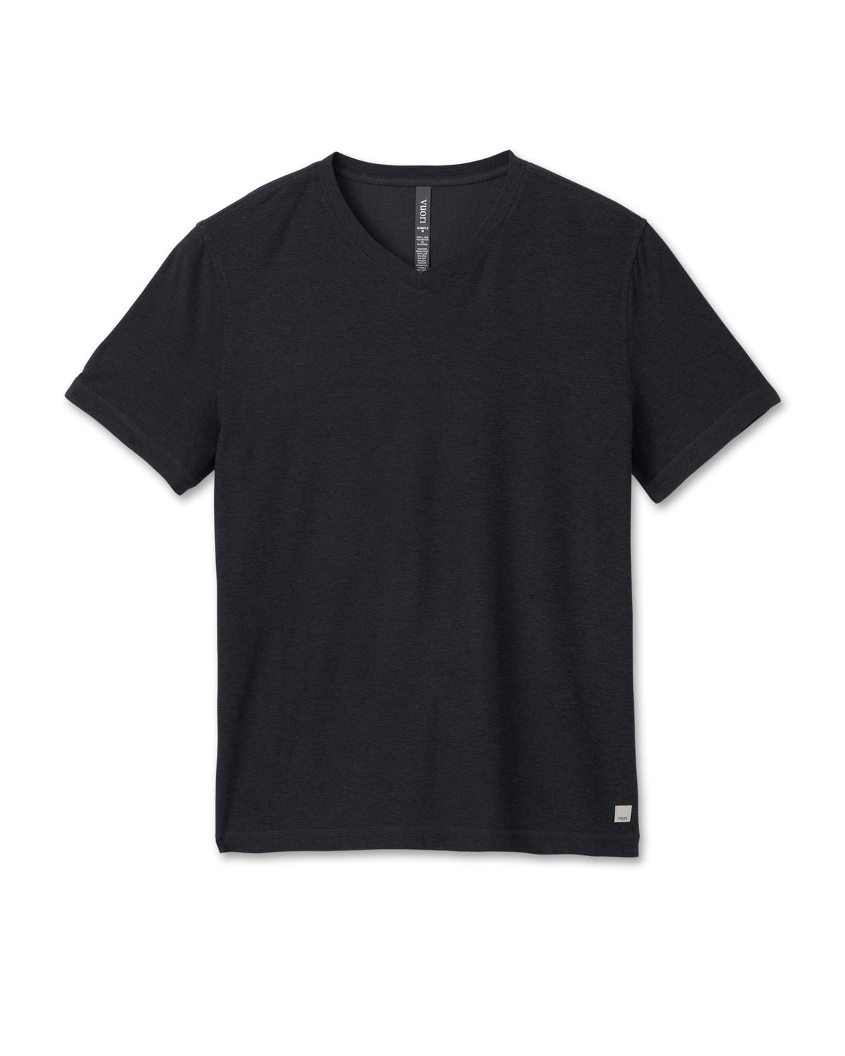 Strato Tech V-Neck Charcoal V-Neck Workout Shirt | Vuori shop - US 1437