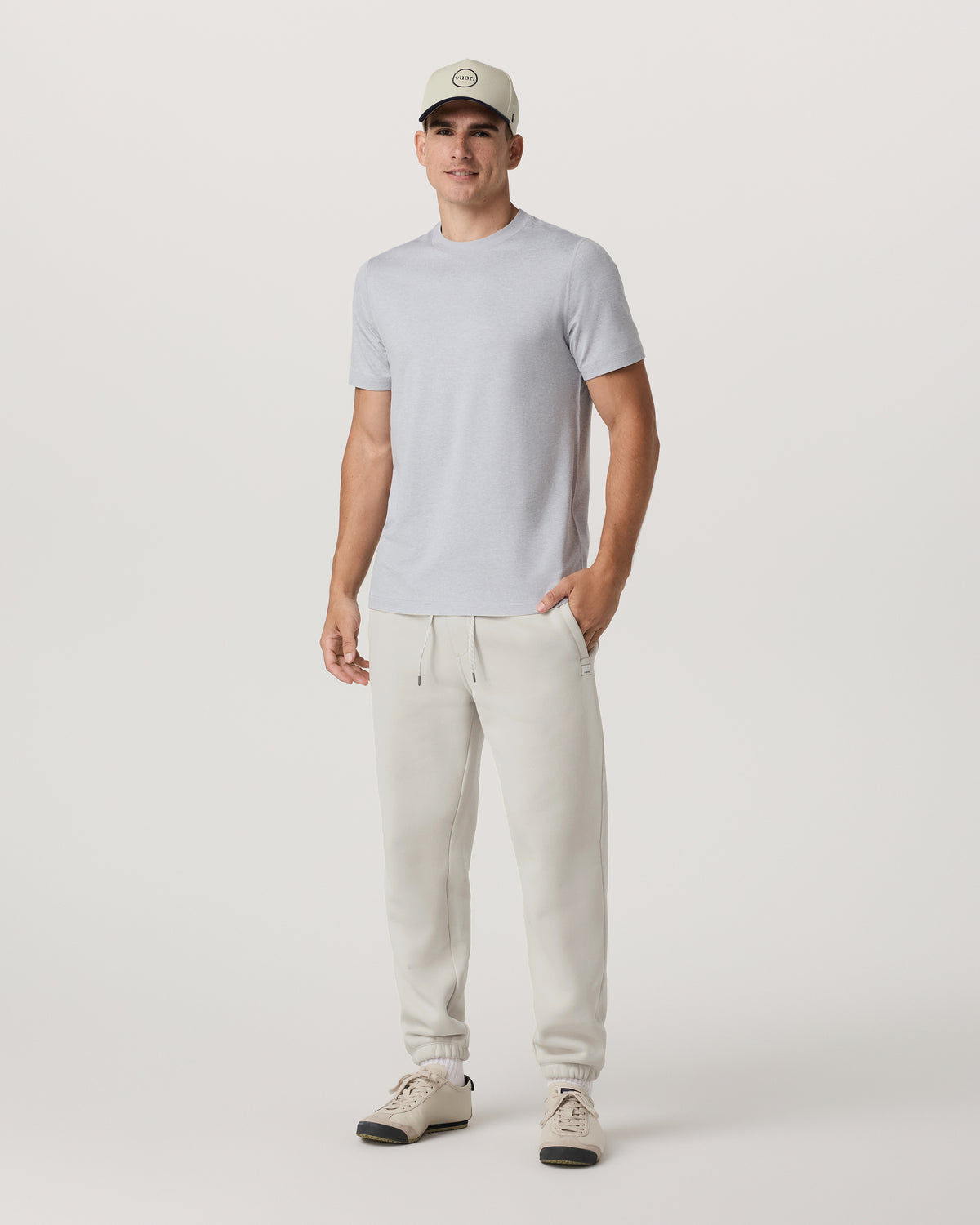 Short Sleeve Ponto Performance Tee Platinum Heather | Vuori sale - US 2353
