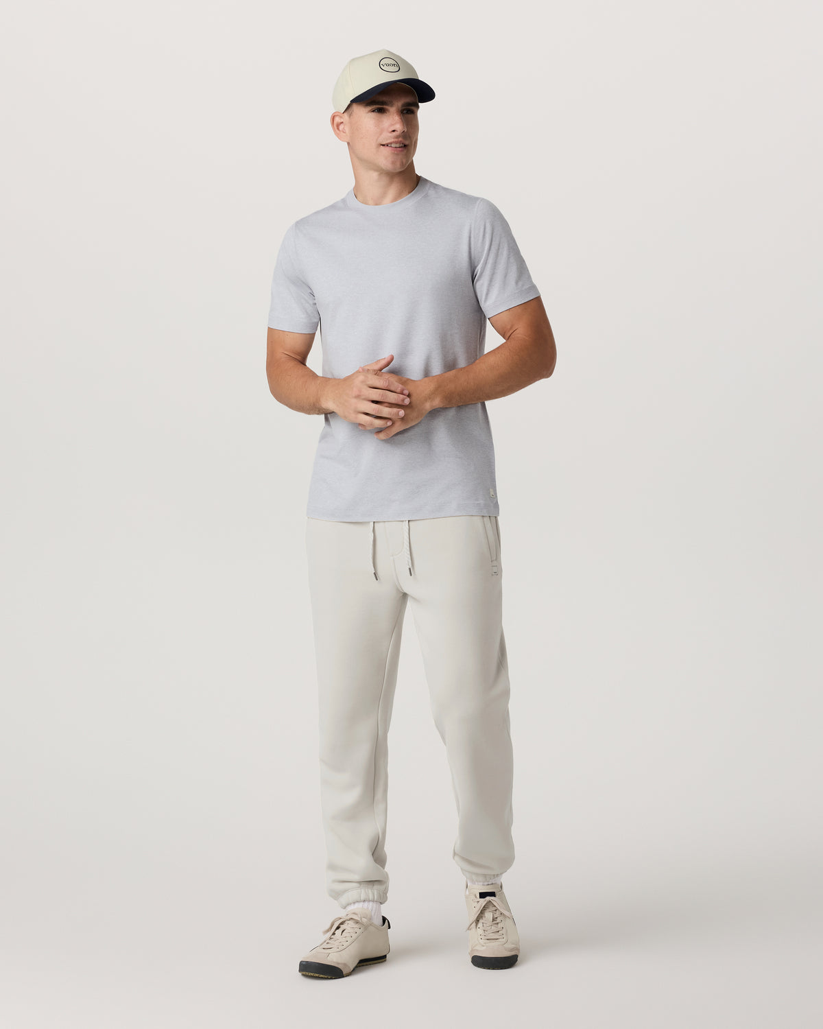 Short Sleeve Ponto Performance Tee Platinum Heather | Vuori sale - US 2353