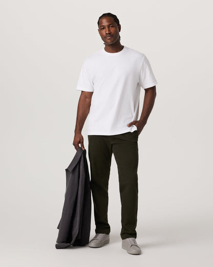Short Sleeve Heavyweight Cotton Tee Men's White T-Shirt | Vuori onsale - US 7260