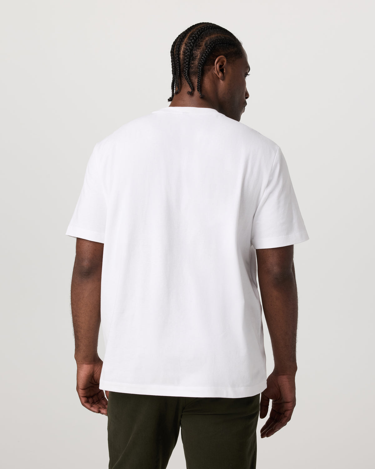 Short Sleeve Heavyweight Cotton Tee Men's White T-Shirt | Vuori onsale - US 7260