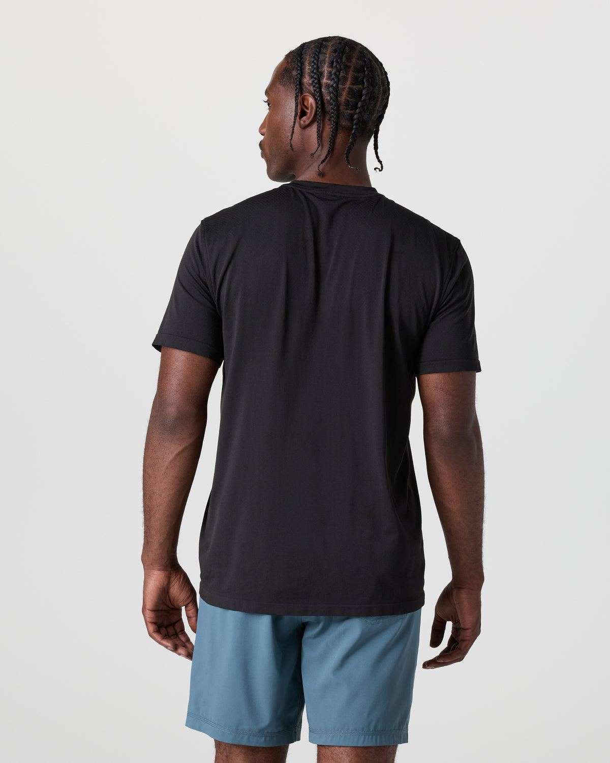 Short Sleeve Clearview Seamless Tee Black | Vuori online - US 7292