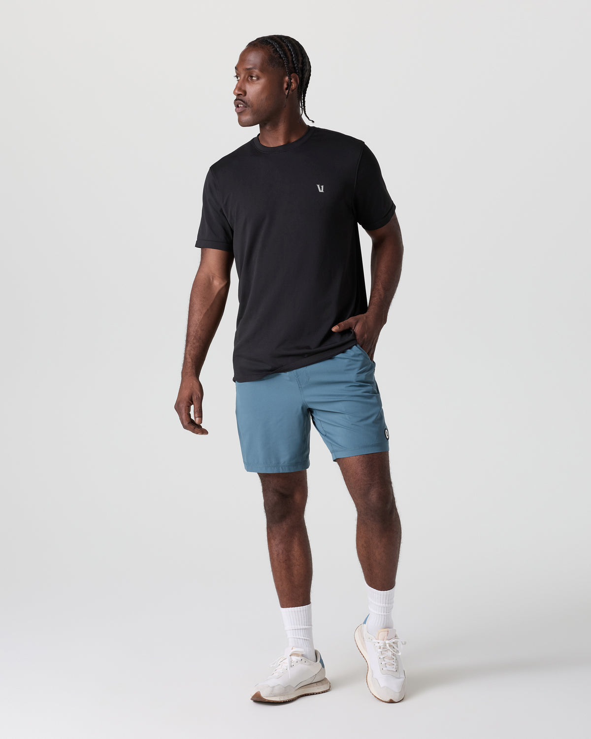 Short Sleeve Clearview Seamless Tee Black | Vuori online - US 7292