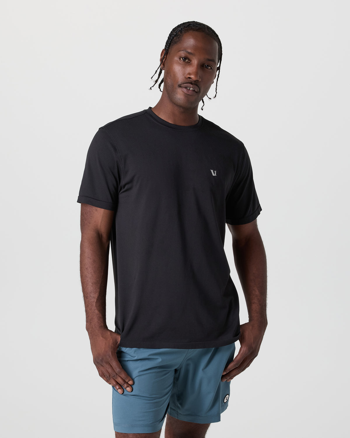 Short Sleeve Clearview Seamless Tee Black | Vuori online - US 7292
