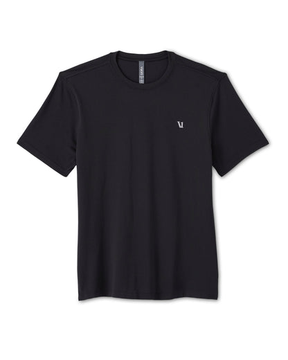 Short Sleeve Clearview Seamless Tee Black | Vuori online - US 7292