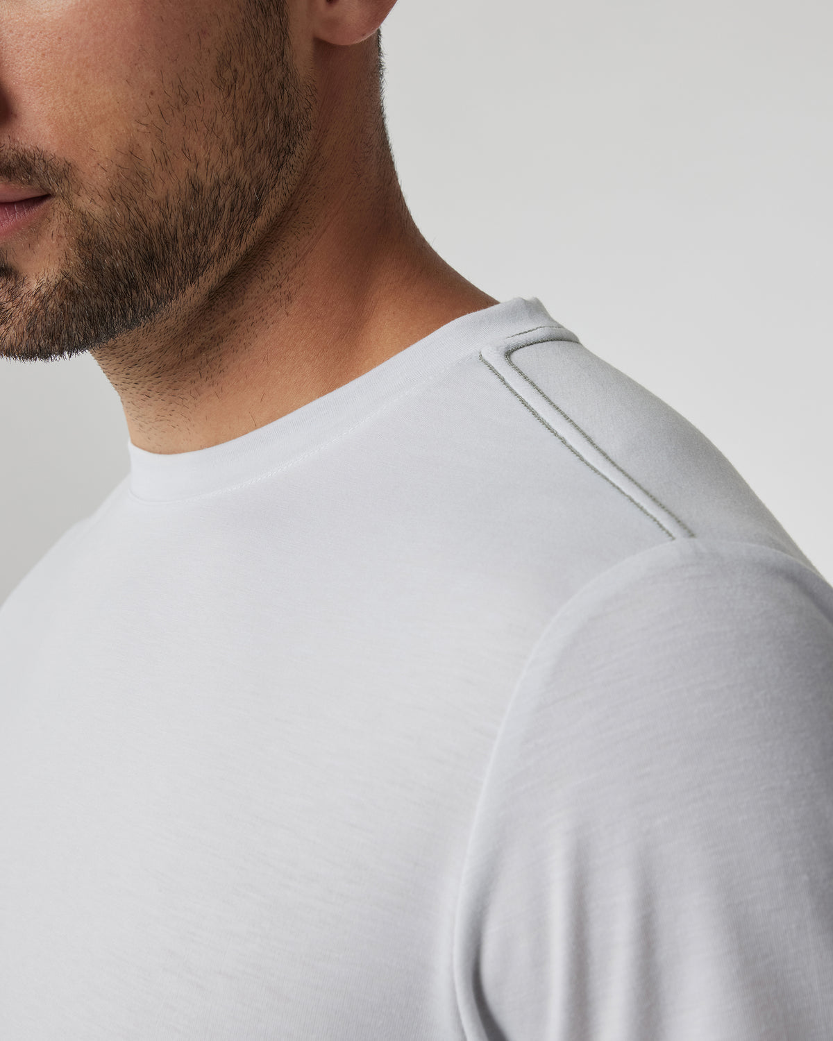 Current Tech Tee Men's Frost Grey Lightweight Shirt | Vuori discount - US 5349