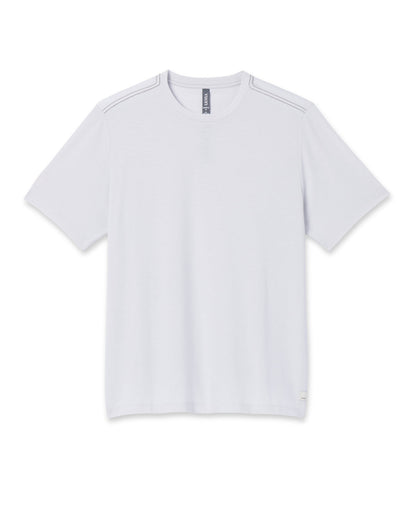 Current Tech Tee Men's Frost Grey Lightweight Shirt | Vuori discount - US 5349