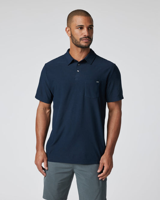 Ace Polo Men's Ink Performance Polo | Vuori shop - US 8736