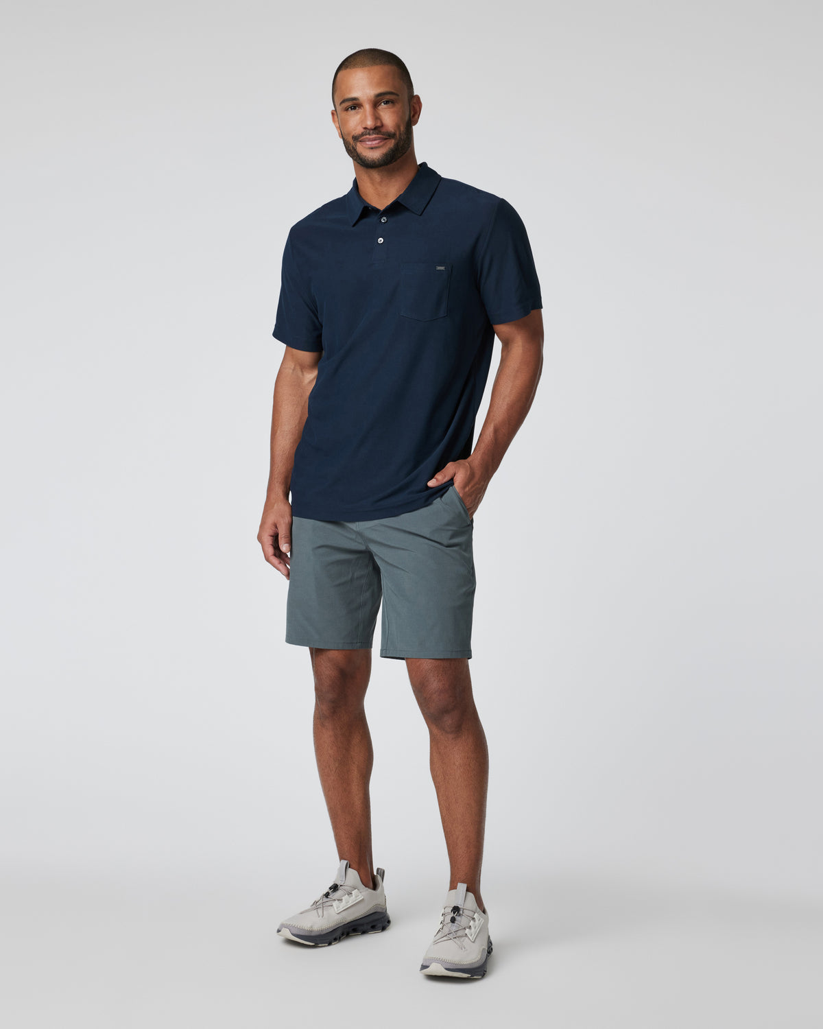 Ace Polo Men's Ink Performance Polo | Vuori shop - US 8736