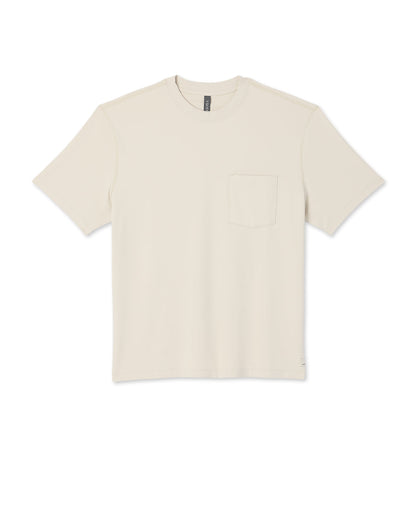 Men's Short Sleeve Ponto Pocket Tee - Relaxed Fit Bone | Vuori sale - US 5647