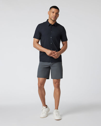 Short-Sleeve Manhattan Button Down Black | Vuori onsale - US 7755