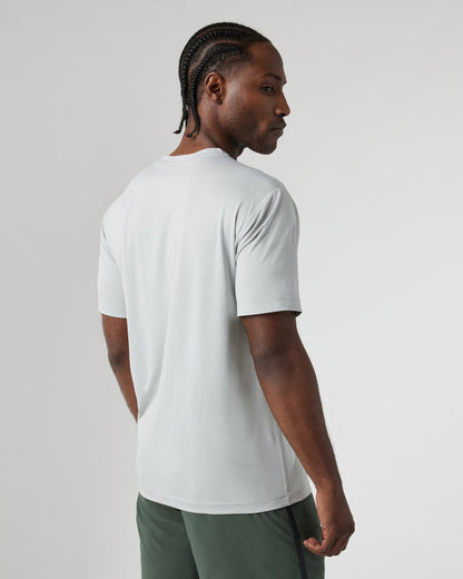 Tradewind Performance Tee 2.0 Sky Grey Heather | Vuori outlet - US 2943