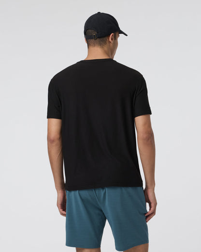 Short Sleeve Strato Pocket Tee - Relaxed Fit Black | Vuori shop - US 6352