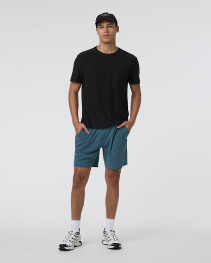 Short Sleeve Strato Pocket Tee - Relaxed Fit Black | Vuori shop - US 6352