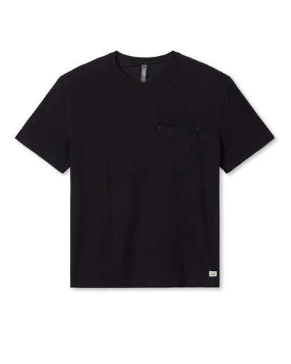 Short Sleeve Strato Pocket Tee - Relaxed Fit Black | Vuori shop - US 6352