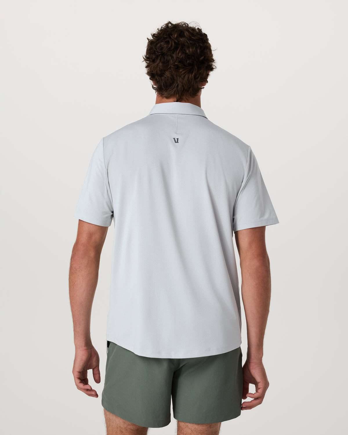 Short Sleeve Viewpoint Polo 2.0 Men's Sky Grey Shirt | Vuori for sale - US 1640