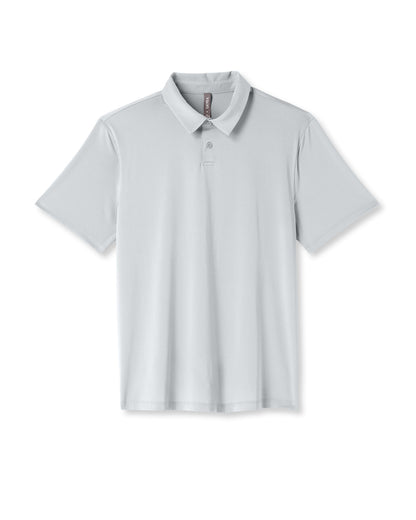 Short Sleeve Viewpoint Polo 2.0 Men's Sky Grey Shirt | Vuori for sale - US 1640