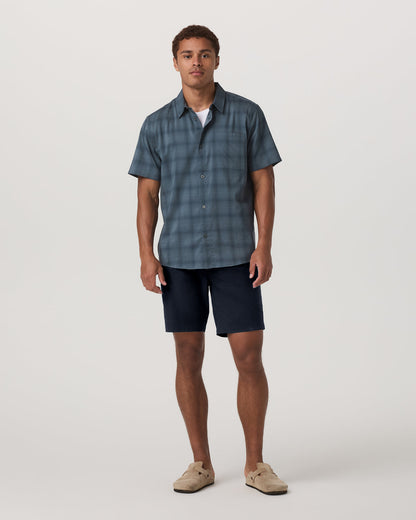 Short Sleeve Plaid Button Down Shirt Men's Abyss Shirt | Vuori online - US 2640