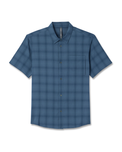 Short Sleeve Plaid Button Down Shirt Men's Abyss Shirt | Vuori online - US 2640