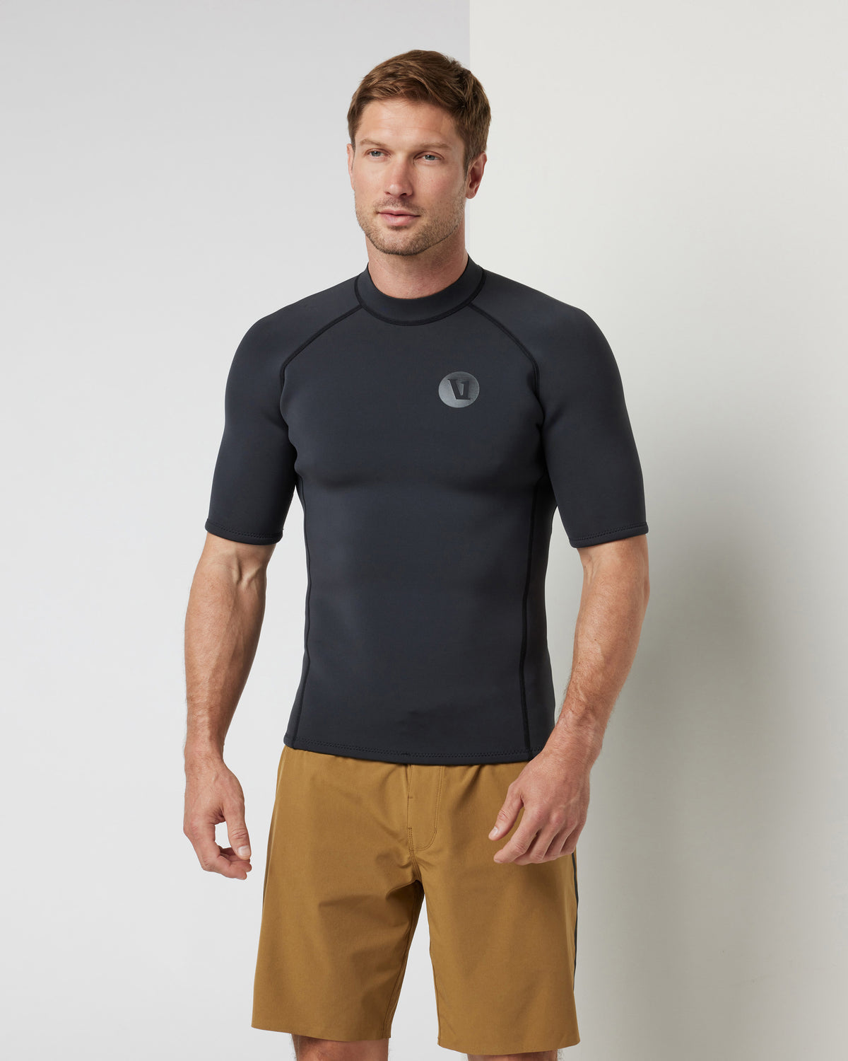 Short Sleeve Yulex Wetsuit Top Washed Black | Vuori discount - US 1945