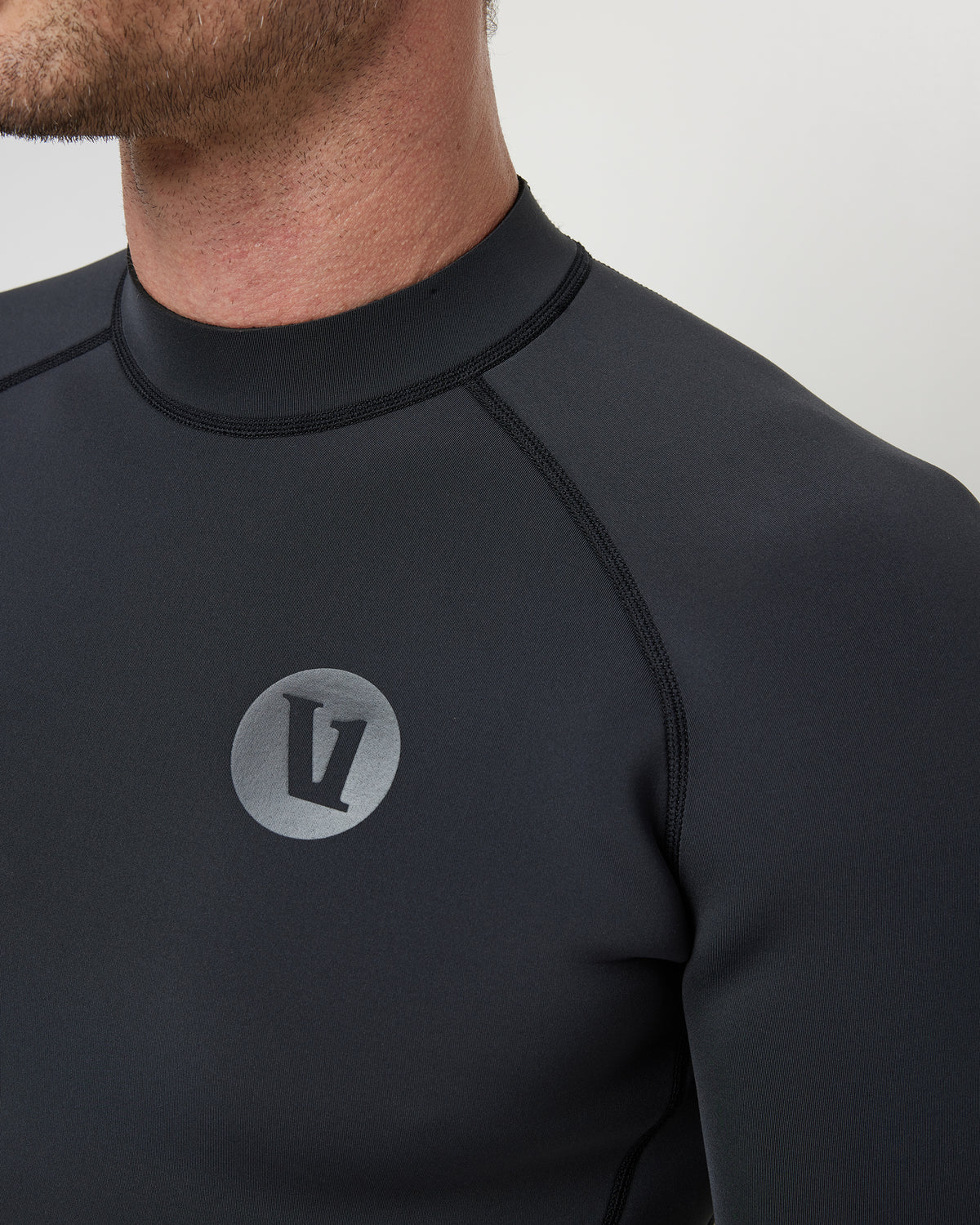 Short Sleeve Yulex Wetsuit Top Washed Black | Vuori discount - US 1945