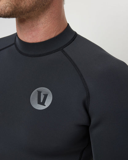 Short Sleeve Yulex Wetsuit Top Washed Black | Vuori discount - US 1945