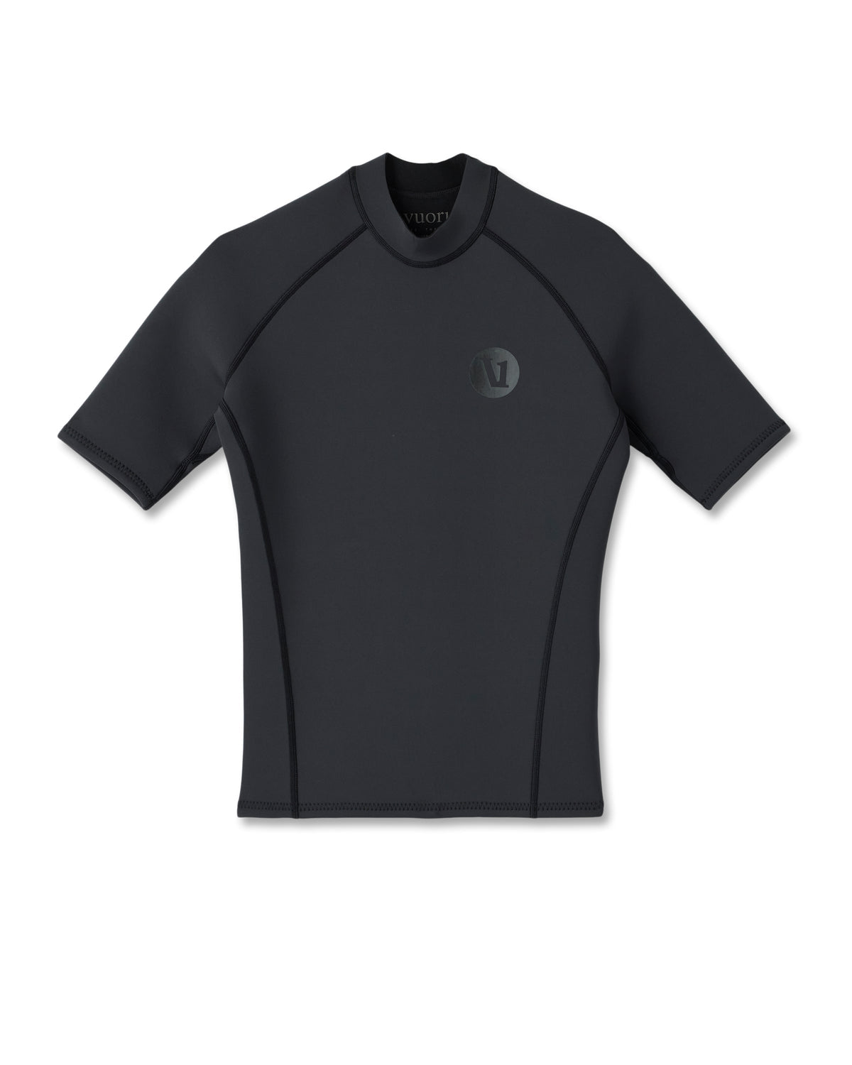 Short Sleeve Yulex Wetsuit Top Washed Black | Vuori discount - US 1945