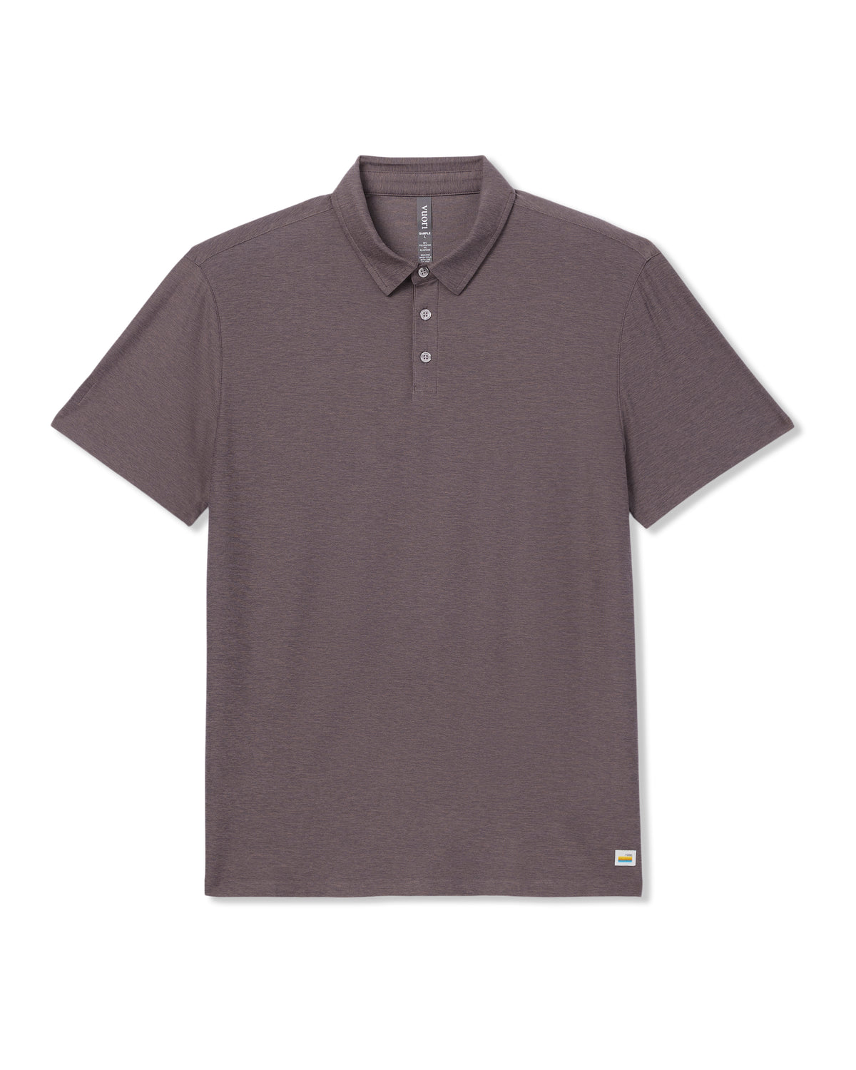 Strato Tech Polo Men's Huckleberry Heather Polo Shirt | Vuori shop - US 1288