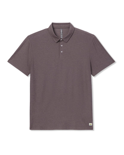 Strato Tech Polo Men's Huckleberry Heather Polo Shirt | Vuori shop - US 1288