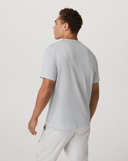 Current Tech Tee Men's Performance Shirt in Light Mist | Vuori for sale - US 5678