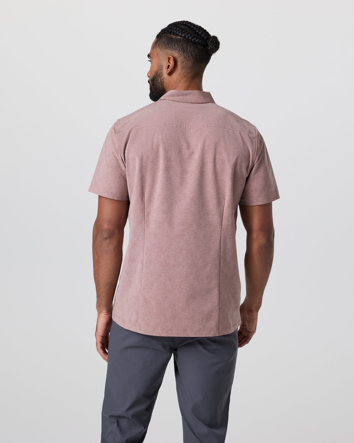 Short Sleeve Bridge Button Down Zion Rose Water Lily | Vuori online - US 4491