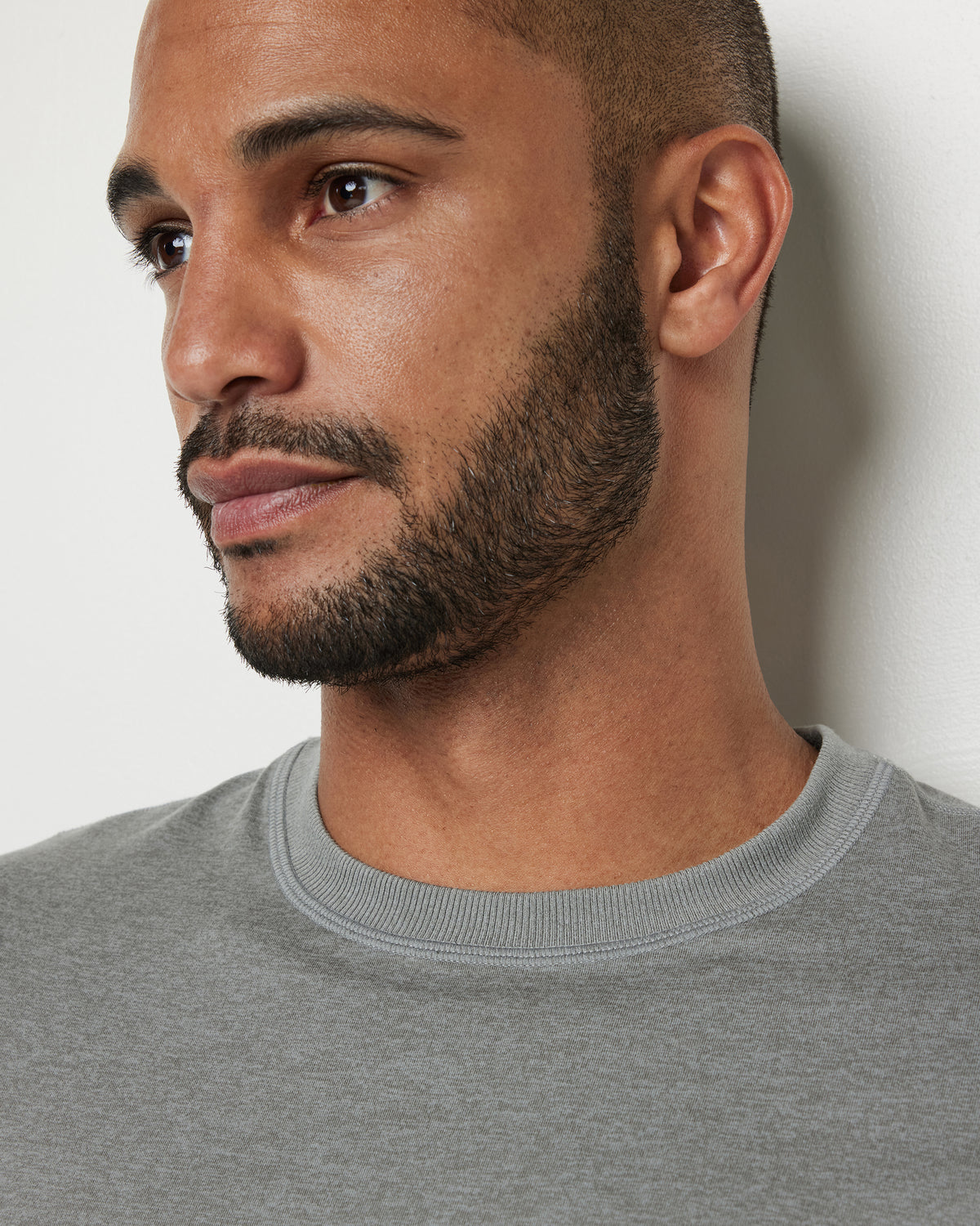 Short Sleeve Ponto Performance Tee Driftwood Heather | Vuori shop - US 4383