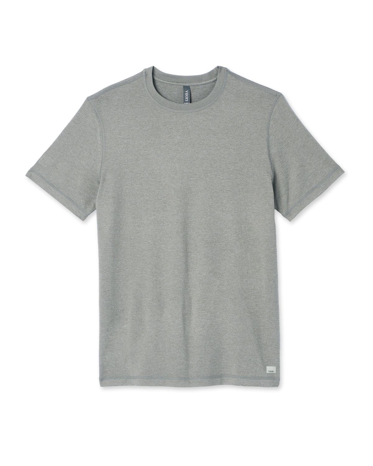Short Sleeve Ponto Performance Tee Driftwood Heather | Vuori shop - US 4383