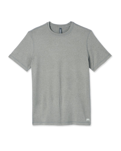 Short Sleeve Ponto Performance Tee Driftwood Heather | Vuori shop - US 4383