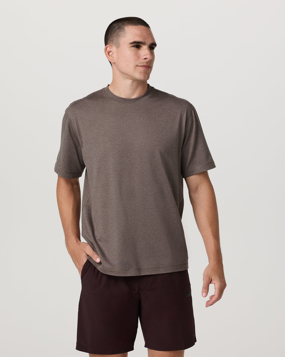 Men's Short Sleeve Ponto Tee - Relaxed Huckleberry | Vuori for sale - US 5492