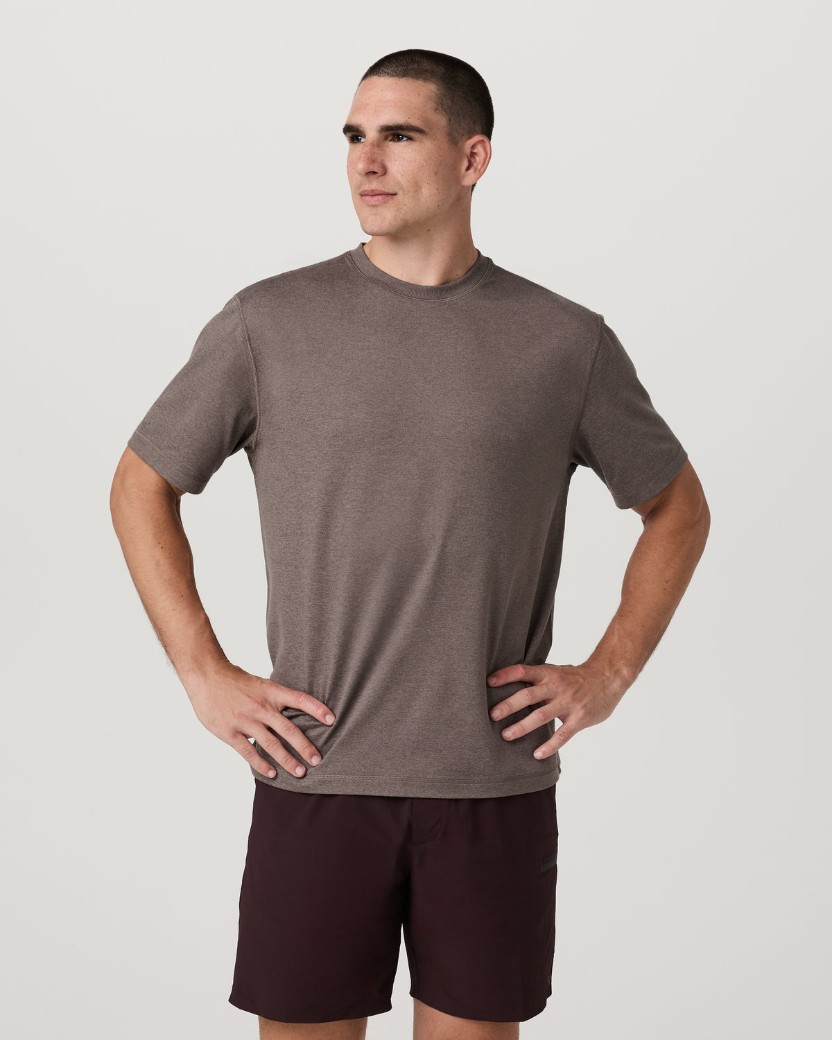 Men's Short Sleeve Ponto Tee - Relaxed Huckleberry | Vuori for sale - US 5492