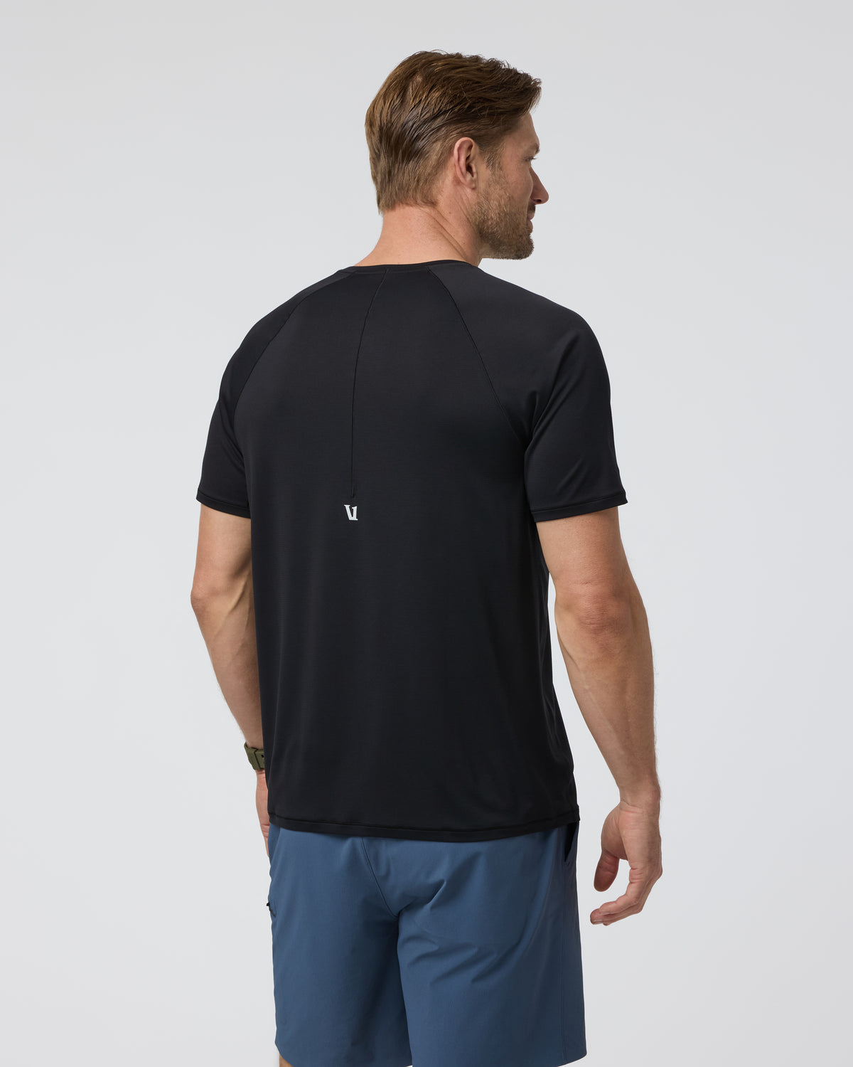 Short Sleeve Precept Tech Tee Black | Vuori outlet - US 4429