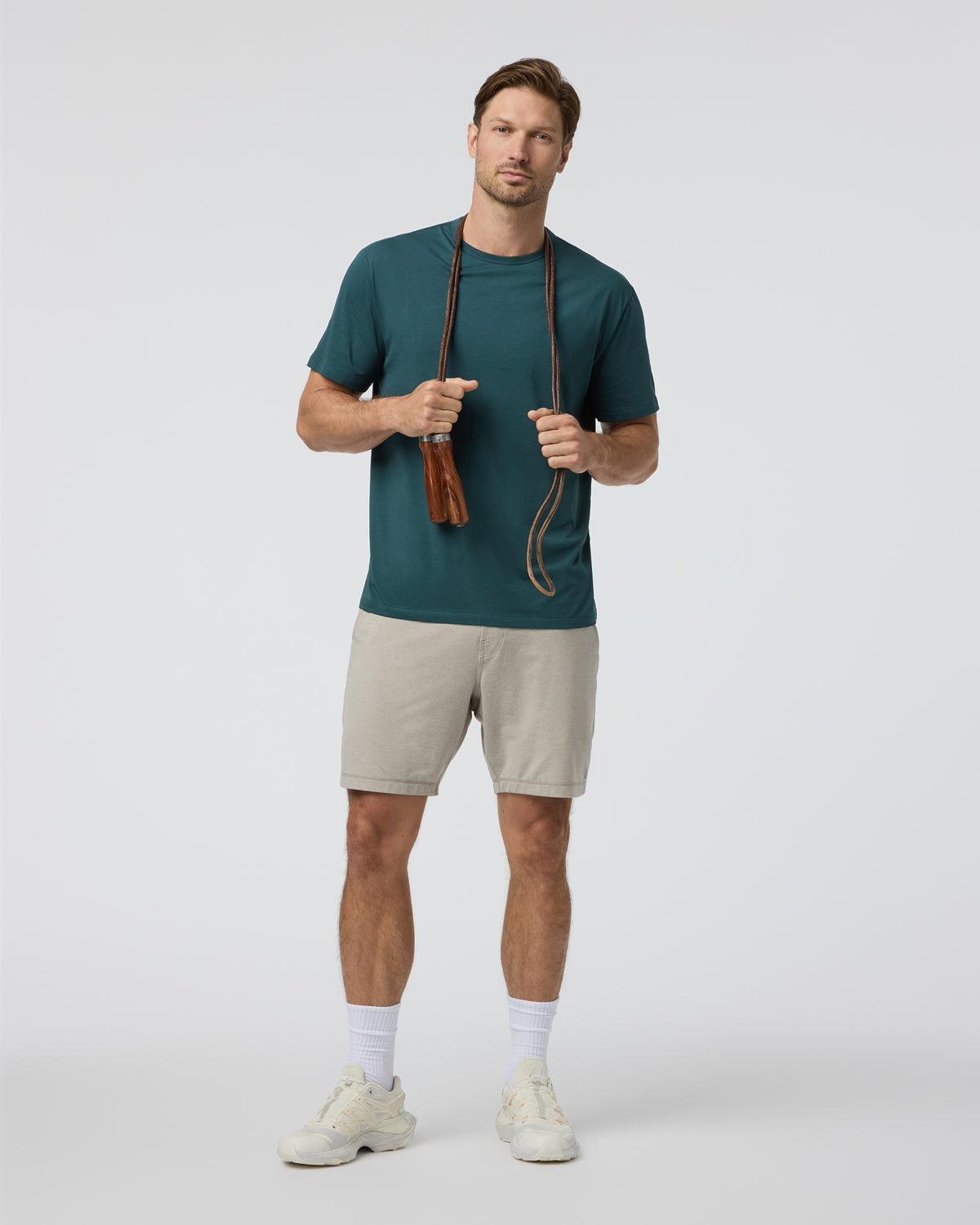 Short Sleeve Feather Tee - Relaxed Fit Deep Sea | Vuori onsale - US 2838