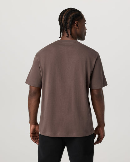 Men's Short Sleeve Heavyweight Cotton Tee Huckleberry | Vuori discount - US 6321