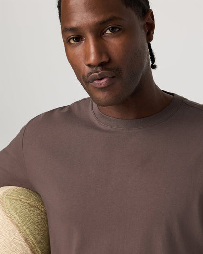 Men's Short Sleeve Heavyweight Cotton Tee Huckleberry | Vuori discount - US 6321