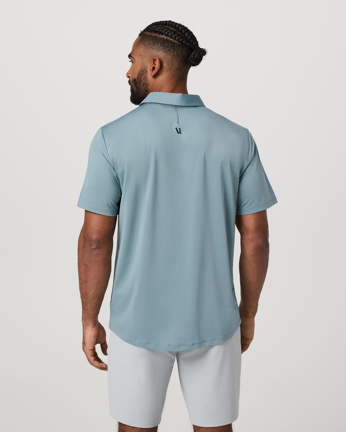 Short Sleeve Viewpoint Polo 2.0 Men's Mist Polo Shirt | Vuori sale - US 4694
