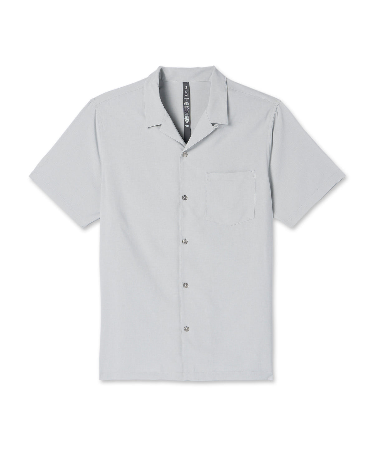 Seaport Button Down Men's Sky Grey Short-Sleeve | Vuori onsale - US 2041
