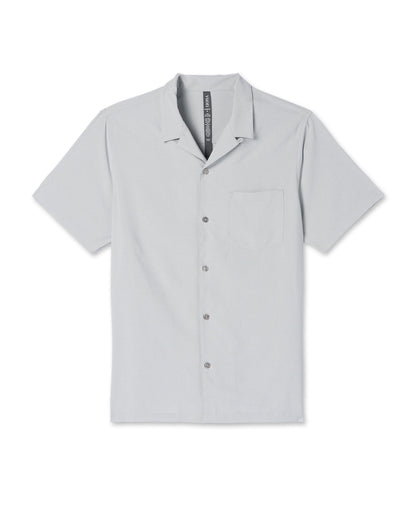 Seaport Button Down Men's Sky Grey Short-Sleeve | Vuori onsale - US 2041