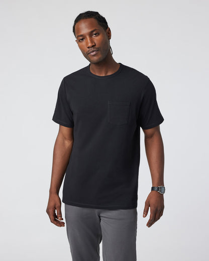 Men's Feather Pocket Tee Black Short-Sleeve Tee | Vuori outlet - US 8447