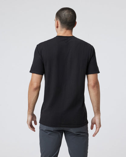 Weston Seamless Tee Men's Black Short Sleeve Tee | Vuori sale - US 5390