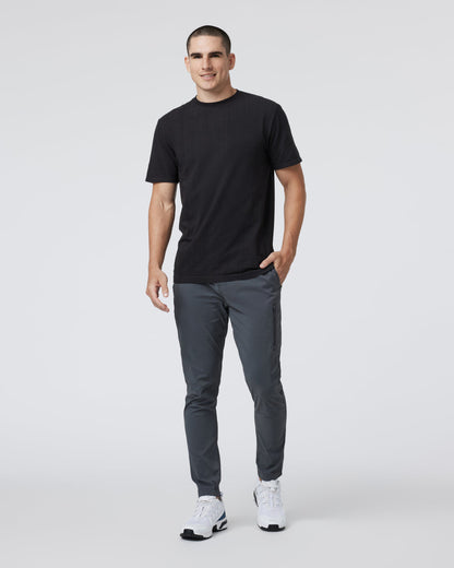 Weston Seamless Tee Men's Black Short Sleeve Tee | Vuori sale - US 5390