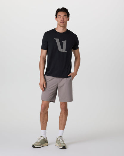 V1 Logo Tee Men's Black Graphic Tee | Vuori online - US 3244